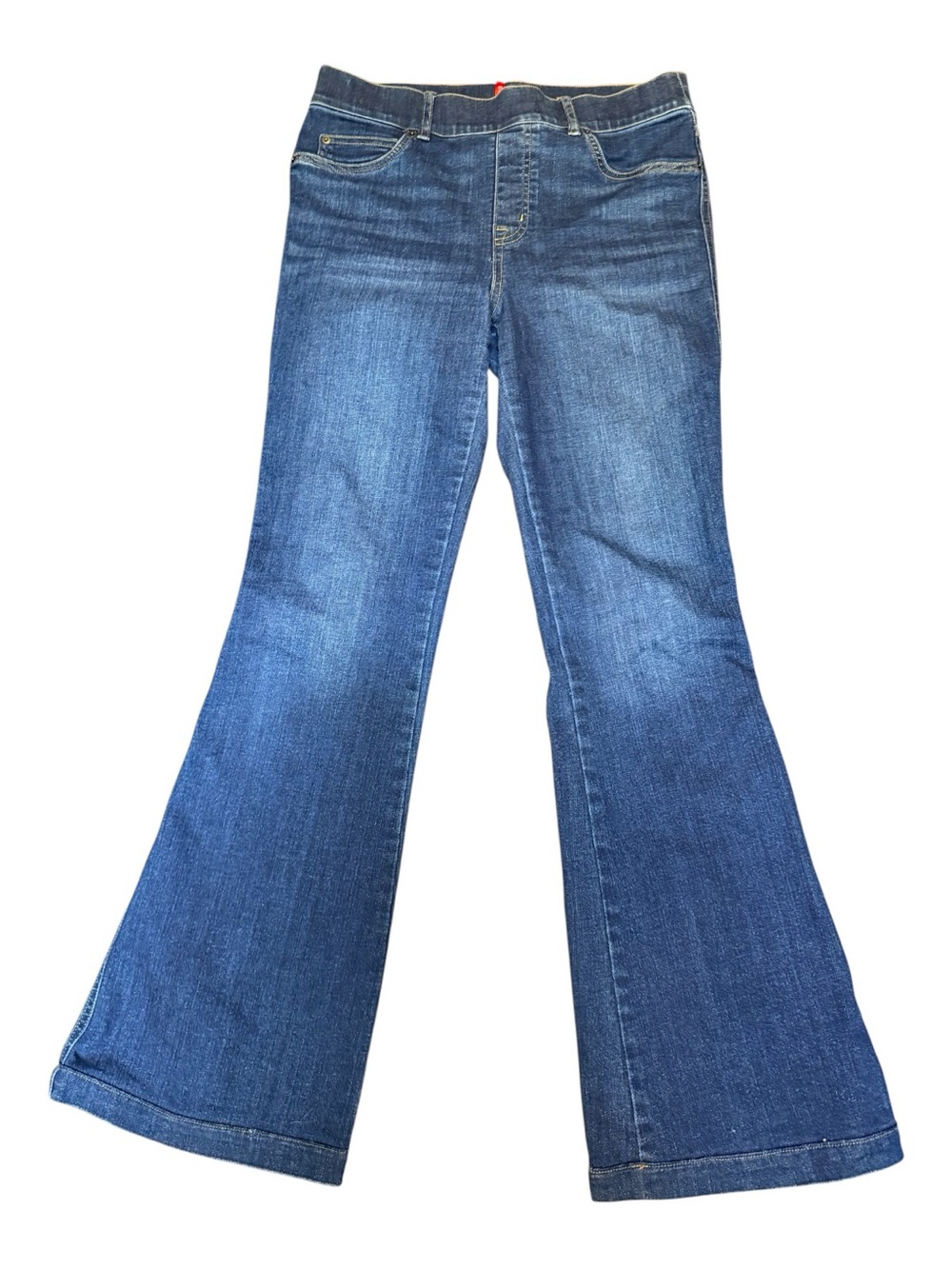 SPANX Dark Wash Flare Jeans - Picture 4 of 12